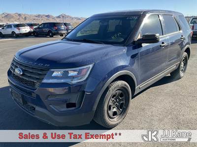 2018 Ford Explorer AWD Police Interceptor 4-Door Sport Utility Vehicle