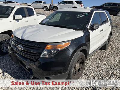 2014 Ford Explorer AWD Police Interceptor 4-Door Sport Utility Vehicle