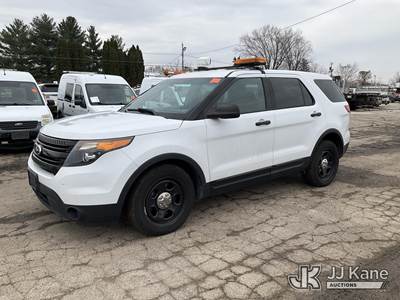 2014 Ford Explorer AWD Police Interceptor 4-Door Sport Utility Vehicle