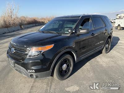 2013 Ford Explorer AWD Police Interceptor 4-Door Sport Utility Vehicle