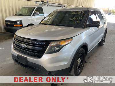 2014 Ford Explorer AWD Police Interceptor 4-Door Sport Utility Vehicle