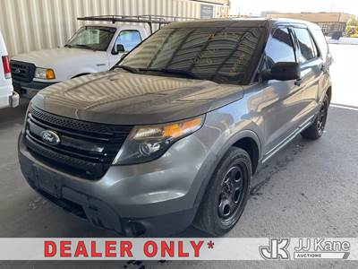 2014 Ford Explorer AWD Police Interceptor 4-Door Sport Utility Vehicle