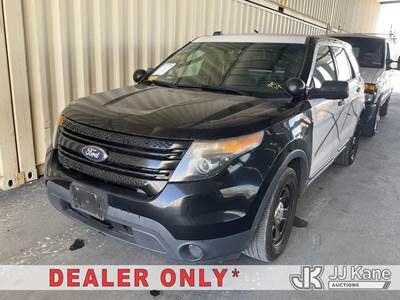 2014 Ford Explorer AWD Police Interceptor 4-Door Sport Utility Vehicle Pickup Truck