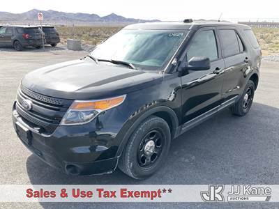2014 Ford Explorer AWD Police Interceptor 4-Door Sport Utility Vehicle