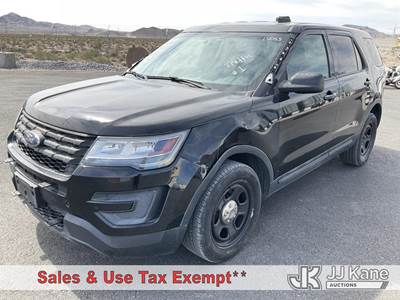 2018 Ford Explorer AWD Police Interceptor 4-Door Sport Utility Vehicle