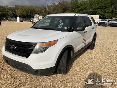 2014 Ford Explorer AWD Police Interceptor 4-Door Sport Utility Vehicle