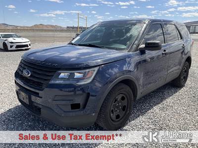 2018 Ford Explorer AWD Police Interceptor 4-Door Sport Utility Vehicle
