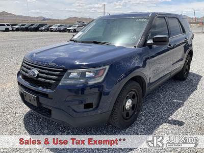 2018 Ford Explorer AWD Police Interceptor 4-Door Sport Utility Vehicle