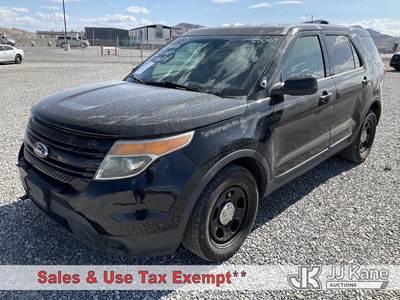2015 Ford Explorer AWD Police Interceptor 4-Door Sport Utility Vehicle