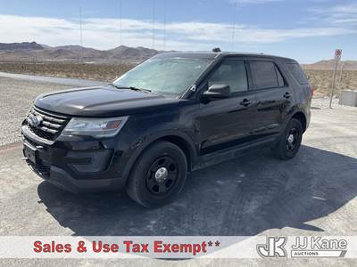 2018 Ford Explorer AWD Police Interceptor 4-Door Sport Utility Vehicle