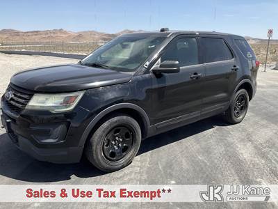 2016 Ford Explorer AWD Police Interceptor 4-Door Sport Utility Vehicle
