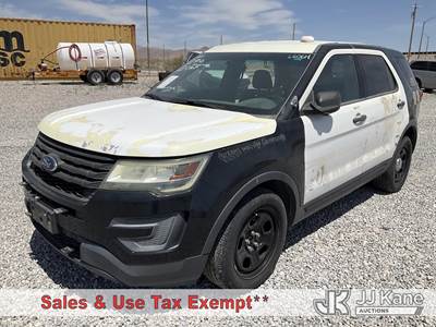 2016 Ford Explorer AWD Police Interceptor 4-Door Sport Utility Vehicle