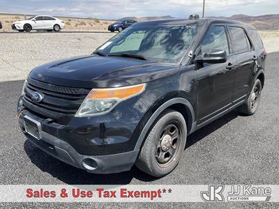 2014 Ford Explorer AWD Police Interceptor 4-Door Sport Utility Vehicle