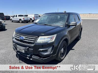2018 Ford Explorer AWD Police Interceptor 4-Door Sport Utility Vehicle