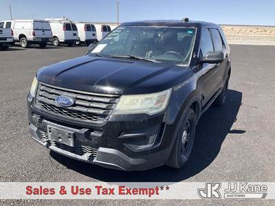 2016 Ford Explorer AWD Police Interceptor 4-Door Sport Utility Vehicle
