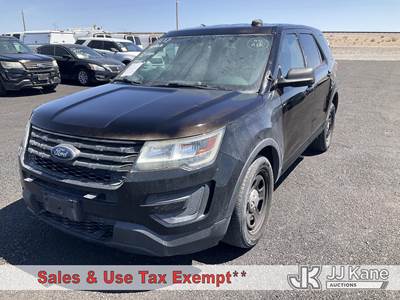 2018 Ford Explorer AWD Police Interceptor 4-Door Sport Utility Vehicle