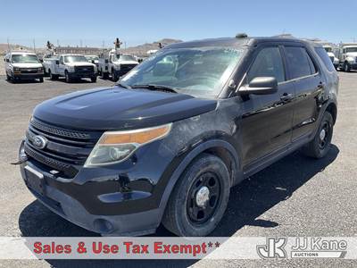2013 Ford Explorer AWD Police Interceptor 4-Door Sport Utility Vehicle
