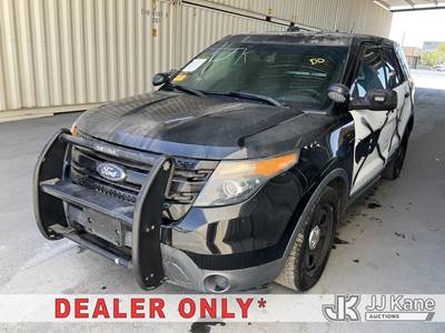 2014 Ford Explorer AWD Police Interceptor 4-Door Sport Utility Vehicle