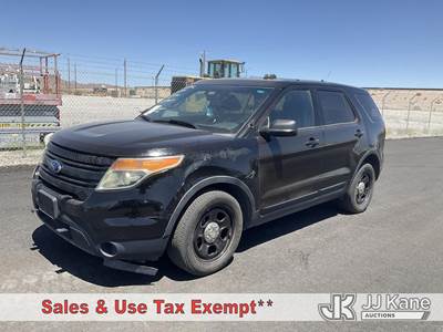 2015 Ford Explorer AWD Police Interceptor 4-Door Sport Utility Vehicle
