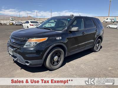 2015 Ford Explorer AWD Police Interceptor 4-Door Sport Utility Vehicle