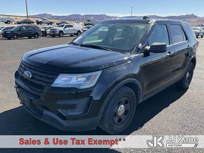 2018 Ford Explorer AWD Police Interceptor 4-Door Sport Utility Vehicle
