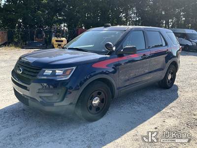 2018 Ford Explorer AWD Police Interceptor 4-Door Sport Utility Vehicle