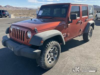 2009 Jeep Wrangler 4x4 4-Door Sport Utility Vehicle