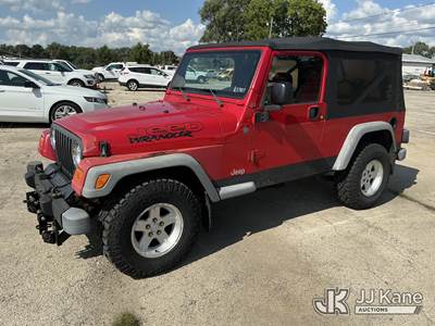 2004 Jeep Wrangler 4x4 2-Door Sport Utility Vehicle