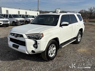 2018 Toyota 4-Runner 4x4 4-Door Sport Utility Vehicle