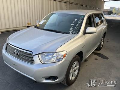 2009 Toyota Highlander Hybrid 4WD 4-Door Sport Utility Vehicle