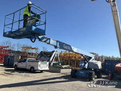 2008 Genie S80 Self-Propelled Telescopic Manlift