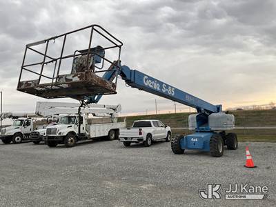 2007 Genie S-85 4x4 85 ft. Self-Propelled Telescopic Manlift
