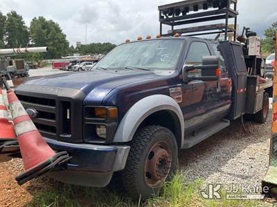 2009 Ford F-450 SD Extended-Cab Sewer Rodder Truck