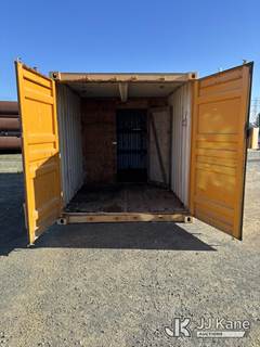 20ft Storage Container With Partition/Shelving (Used)
