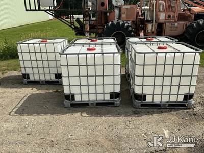 (5) Plastic Totes (Empty/Used)