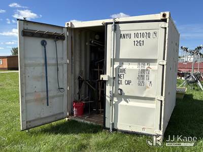 2002 10 ft Shipping Container Including Contents Pictured