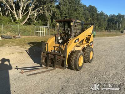 2007 Cat 252B3 Rubber Tired Skid Steer Loader