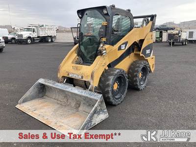 2008 Caterpillar 262 Rubber Tired Skid Steer Loader