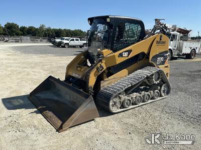 2012 Caterpillar 277C2 High Flow 2 speed Crawler Skid Steer Loader