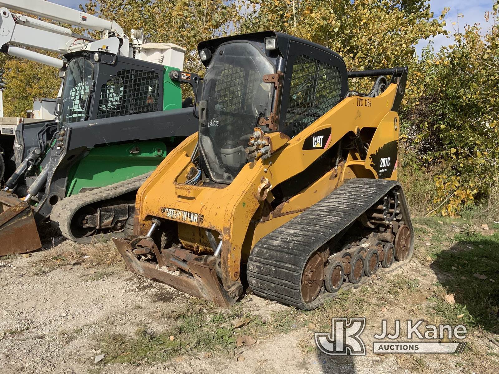 2010 Caterpillar 287C Skid Steer Loader For Sale, 3,162 Hours Des