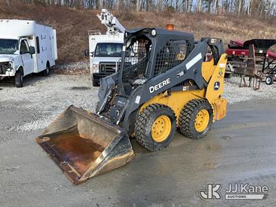 2019 John Deere 318G Rubber Tired Skid Steer Loader