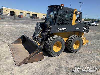 2021 John Deere 320G Rubber Tired Skid Steer Loader