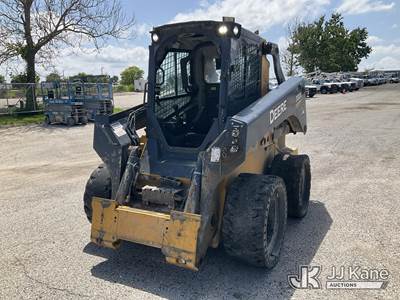2019 John Deere 332G Rubber Tired Skid Steer Loader