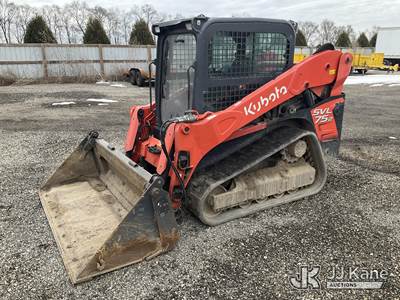 2021 Kubota SVL75-2 Tracked Skid Steer Loader