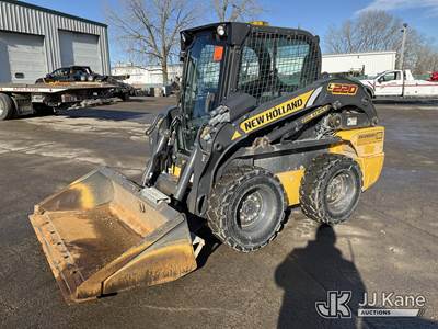 2017 New Holland L220 Rubber Tired Skid Steer Loader