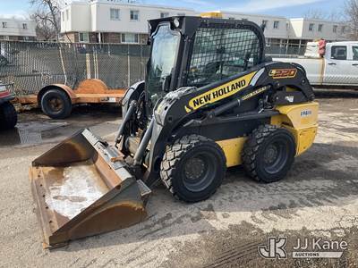 2017 New Holland L220 Rubber Tired Skid Steer Loader