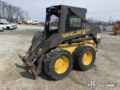 2001 New Holland LS150 Rubber Tired Skid Steer Loader