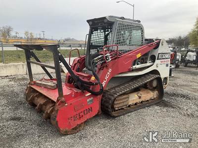 2019 Takeuchi TL12R2 Forestry Package Tracked Skid Steer Loader