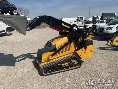 2020 Vermeer Corporation CTX100 Mini Crawler Skid Steer Loader