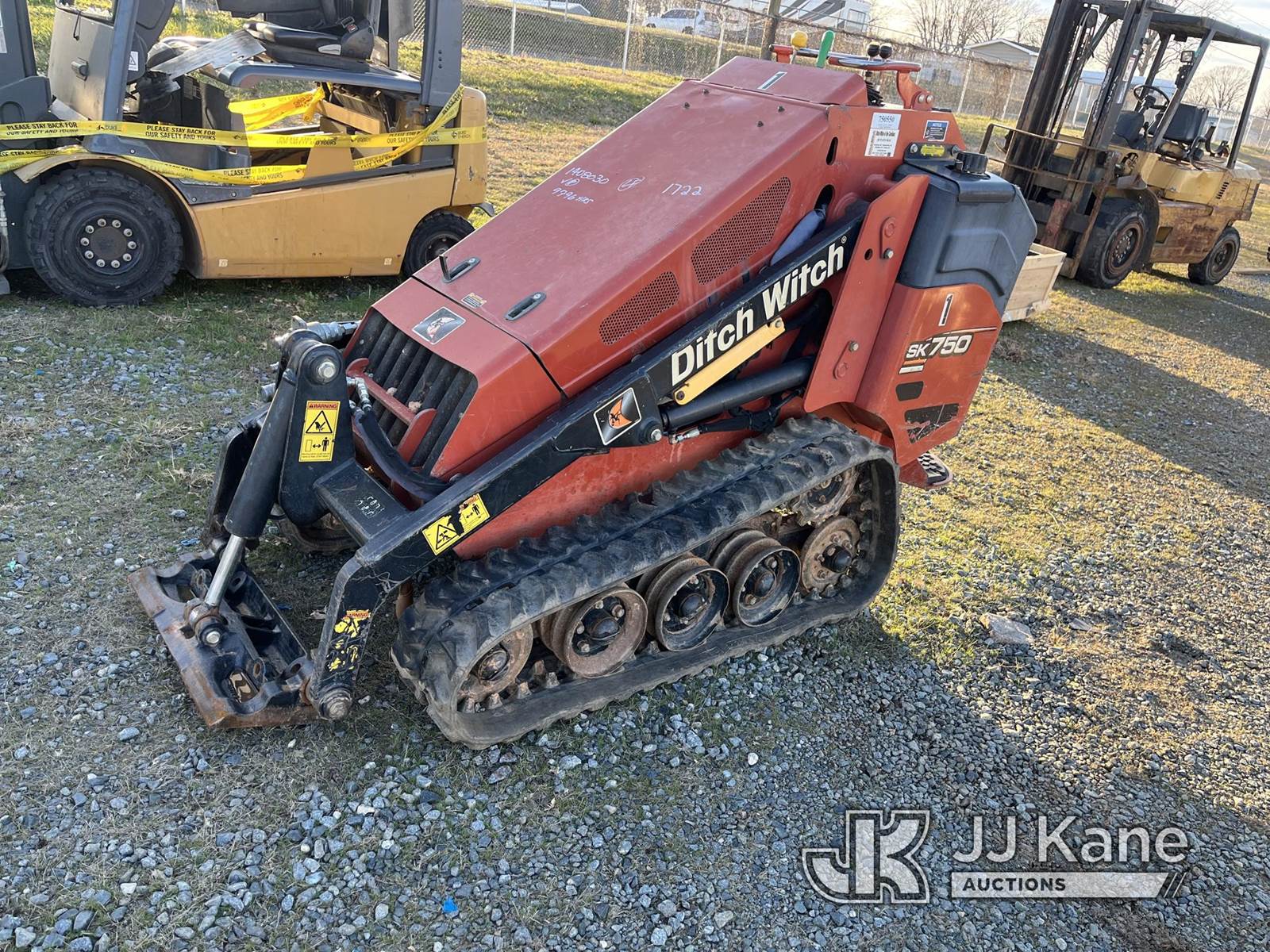 Ditch Witch SK750 Skidder For Sale Concord, NC C1722